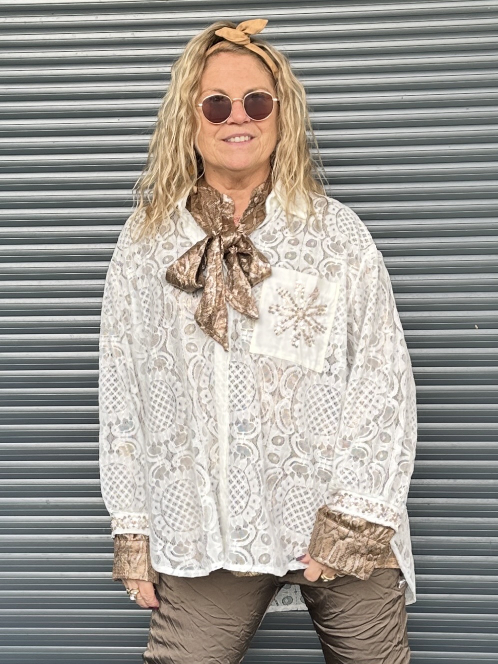 Chemise Suzy dentelle – Image 2