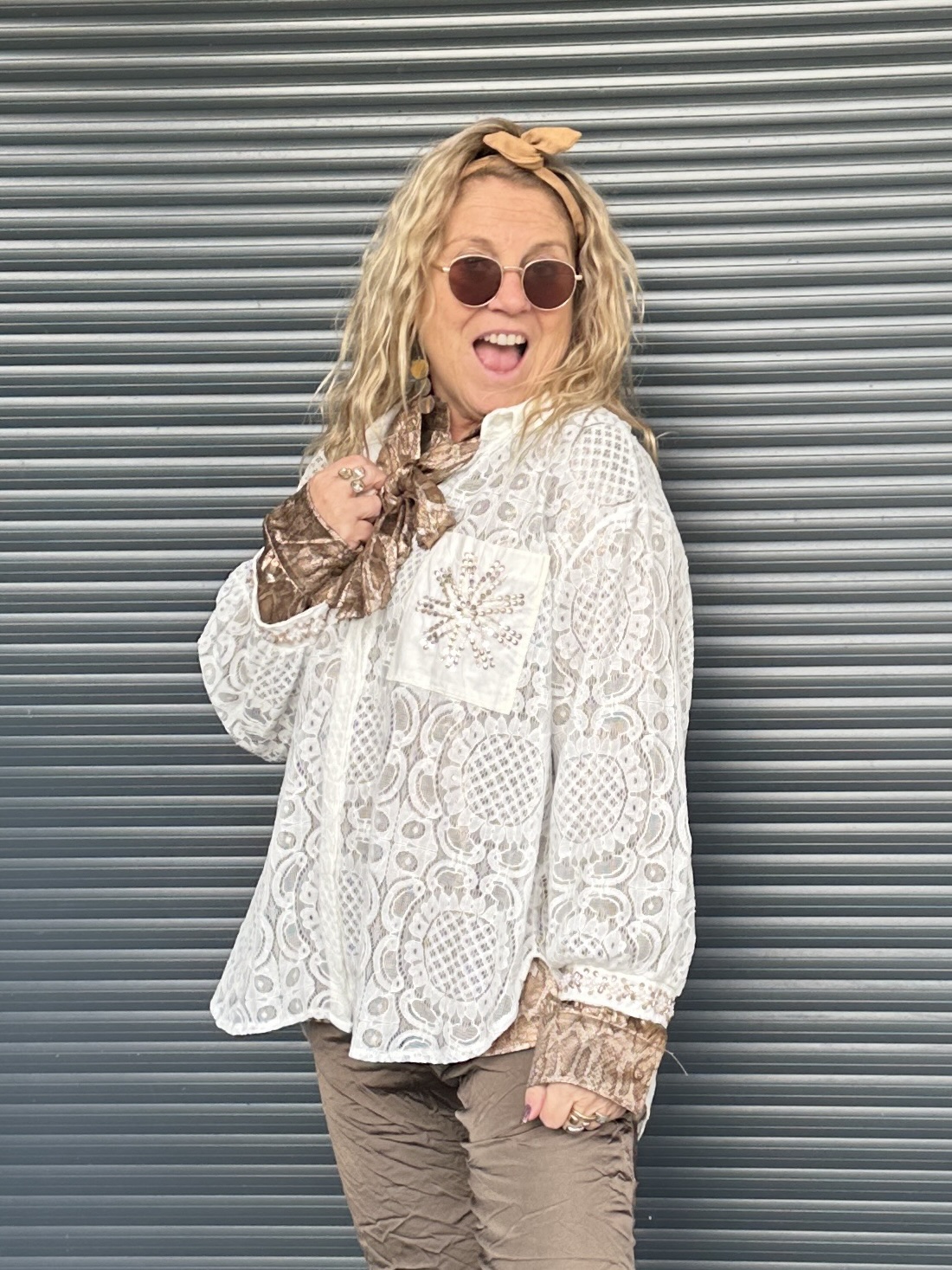 Chemise Suzy dentelle – Image 4