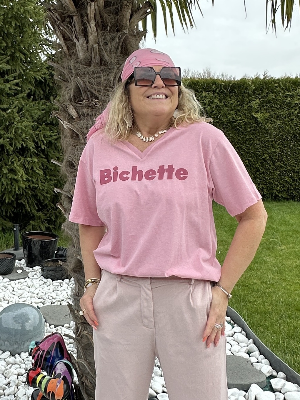 T-shirt bichette rose – Image 7