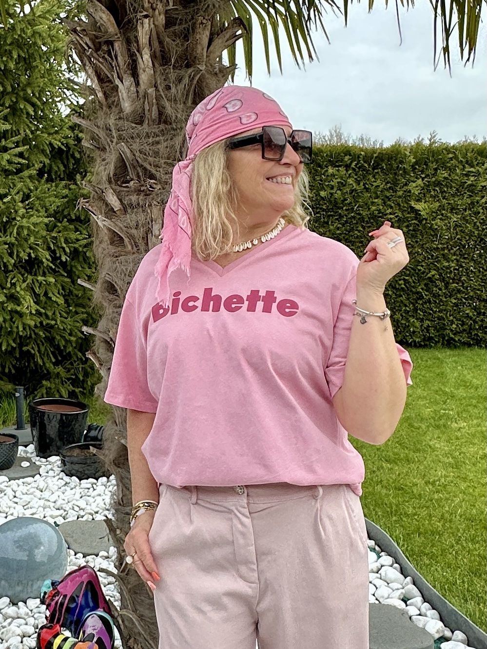 T-shirt bichette rose – Image 4