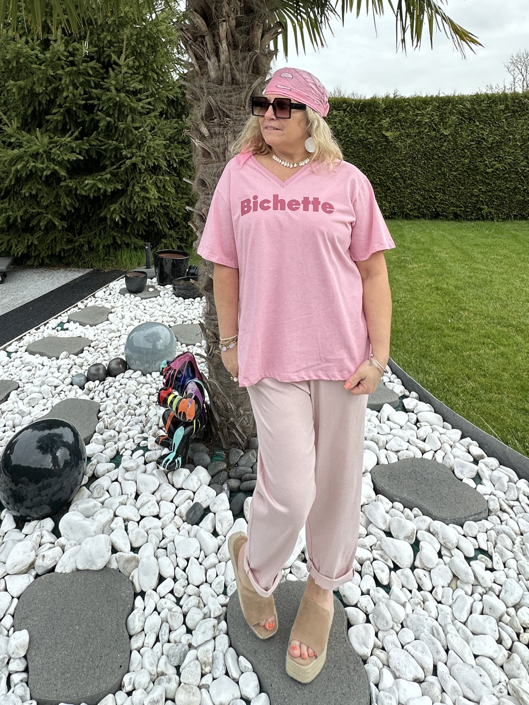 T-shirt bichette rose – Image 6