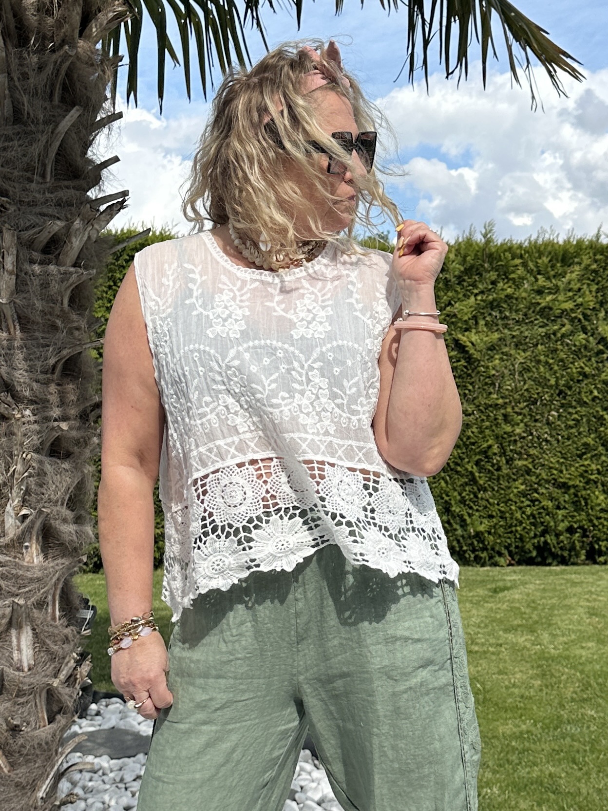 Débardeur Sally beige