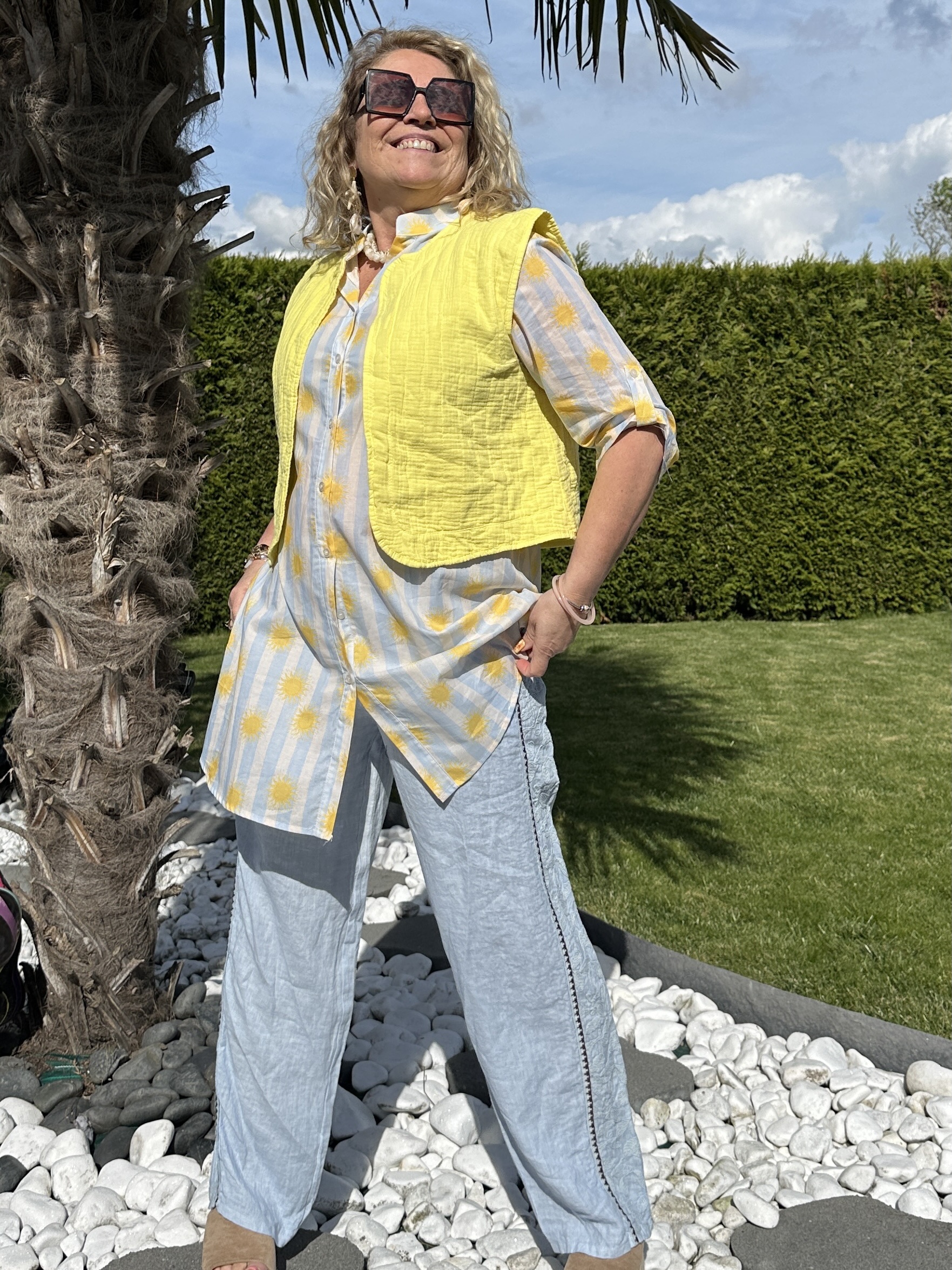 Gilet Connie jaune – Image 4
