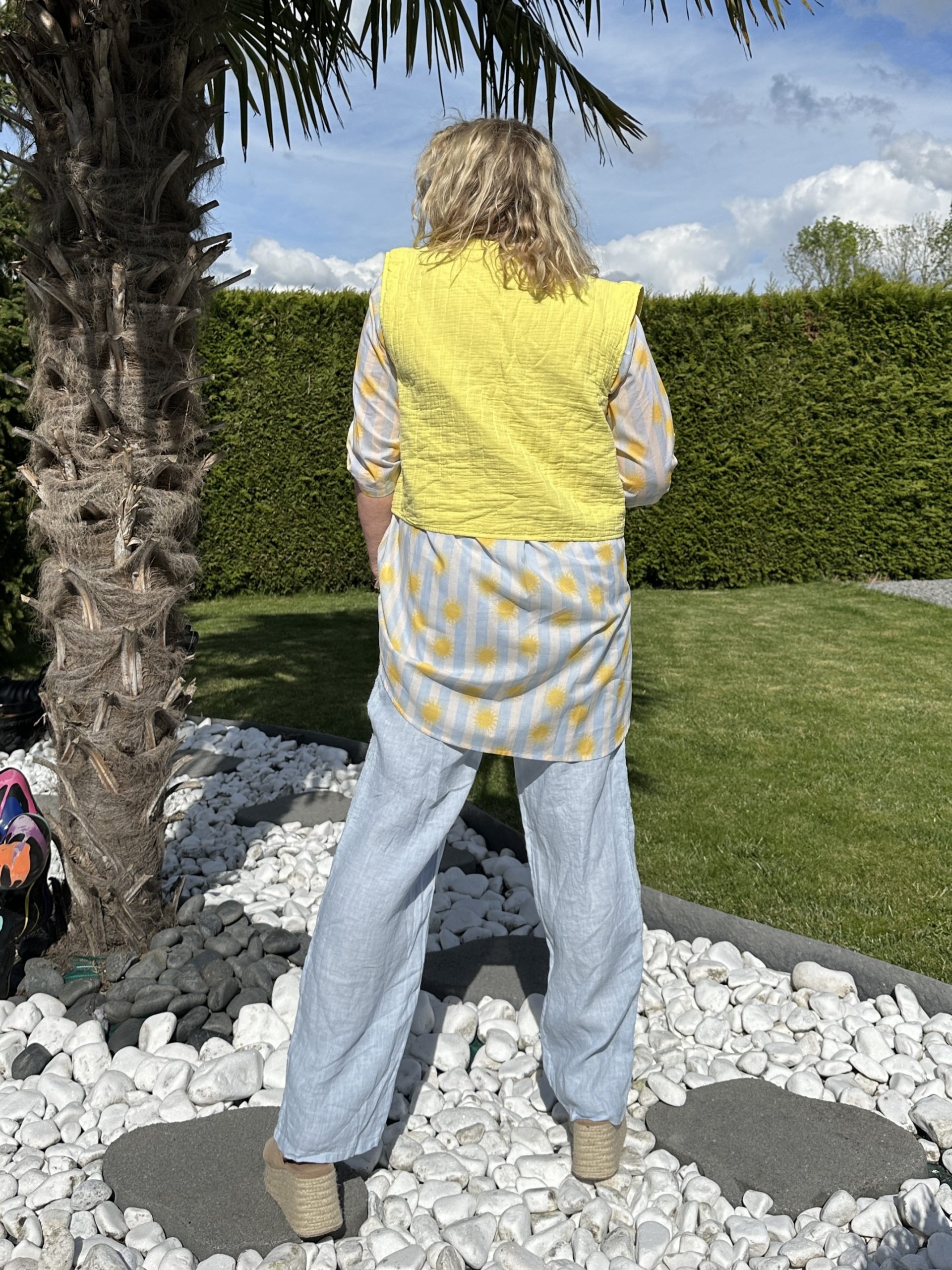 Gilet Connie jaune – Image 3