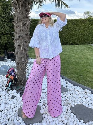 Pantalon Billie pois
