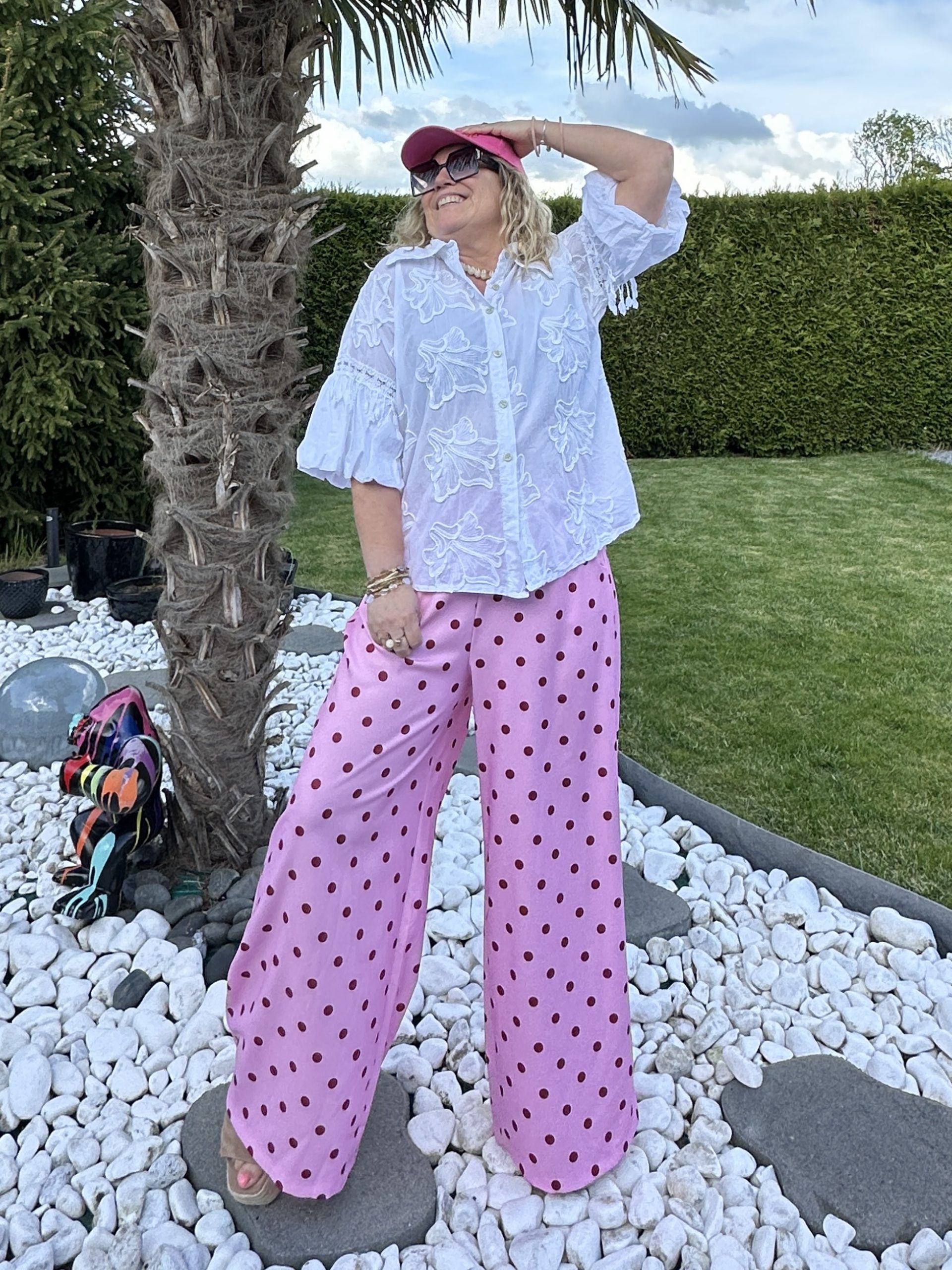 Pantalon Billie pois