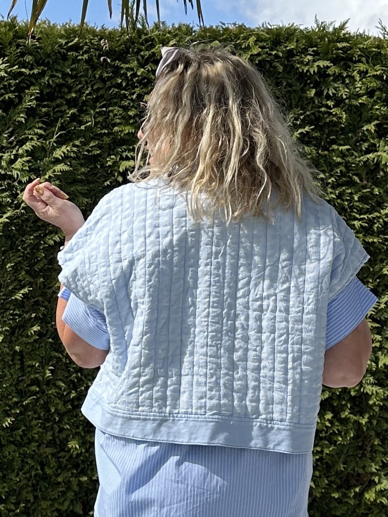 Gilet Mia à carreaux – Image 6