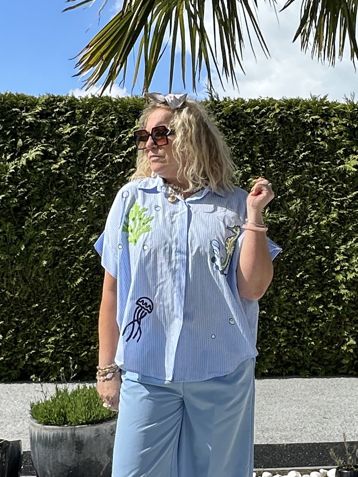 Chemise Véra océan – Image 5
