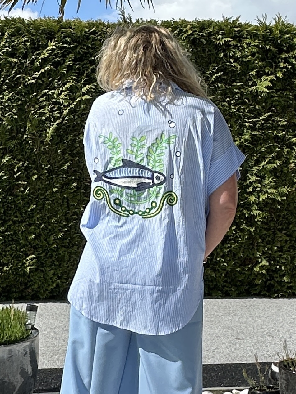 Chemise Véra océan – Image 4