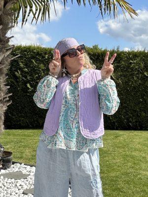 Gilet Meryl lilas