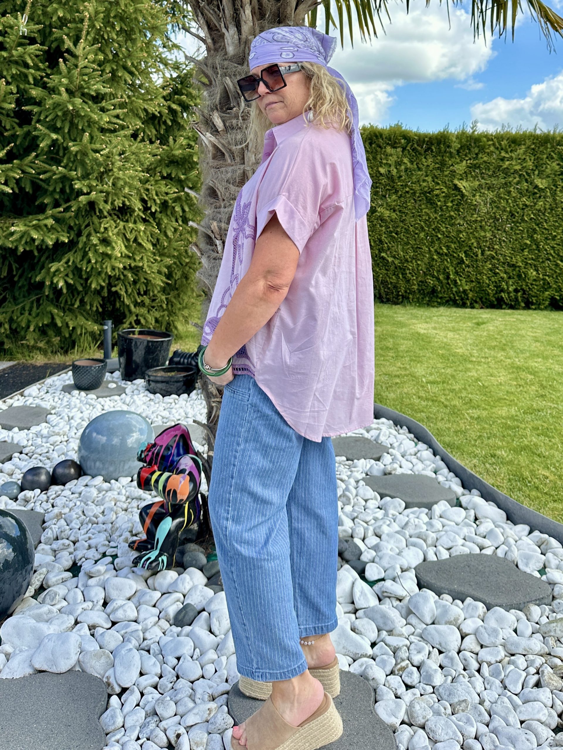 Chemise bella mauve – Image 4