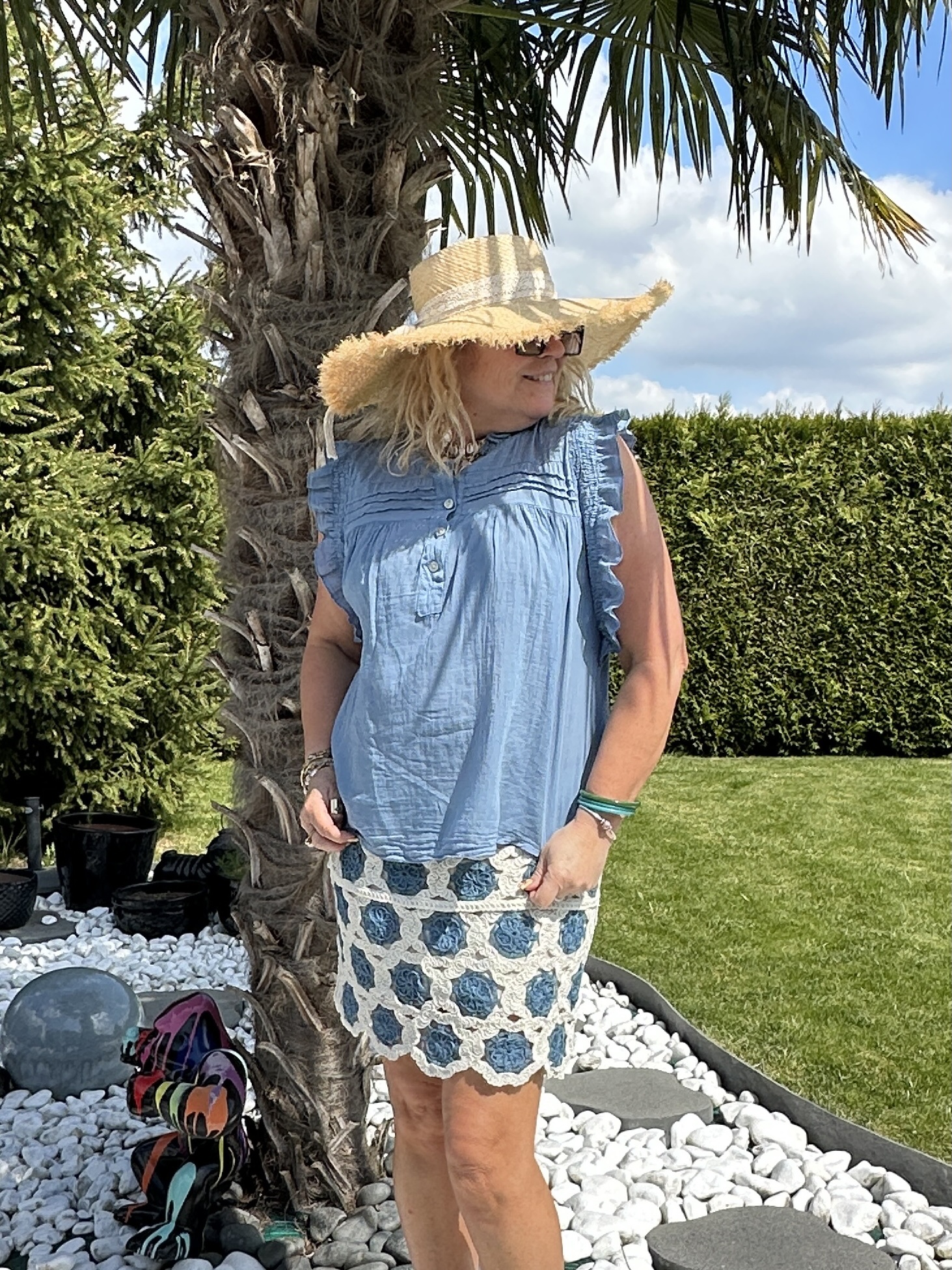 Blouse Ely bleue – Image 5