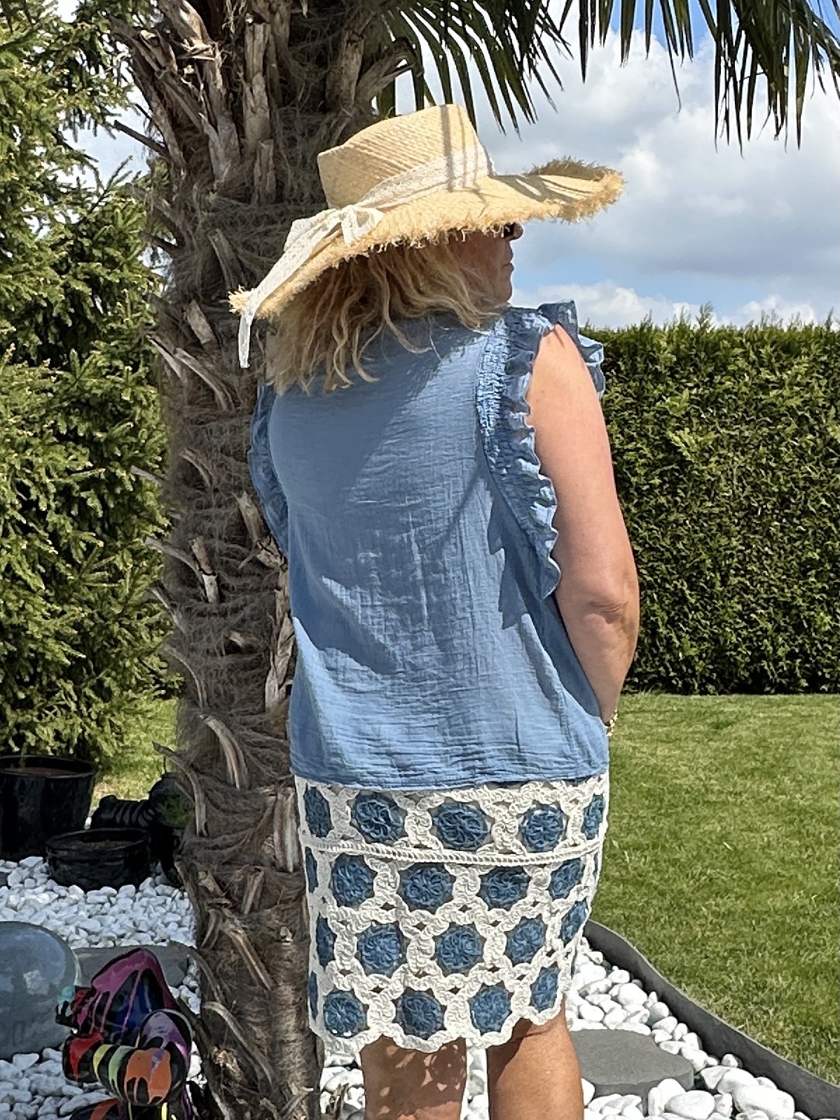 Blouse Ely bleue – Image 4