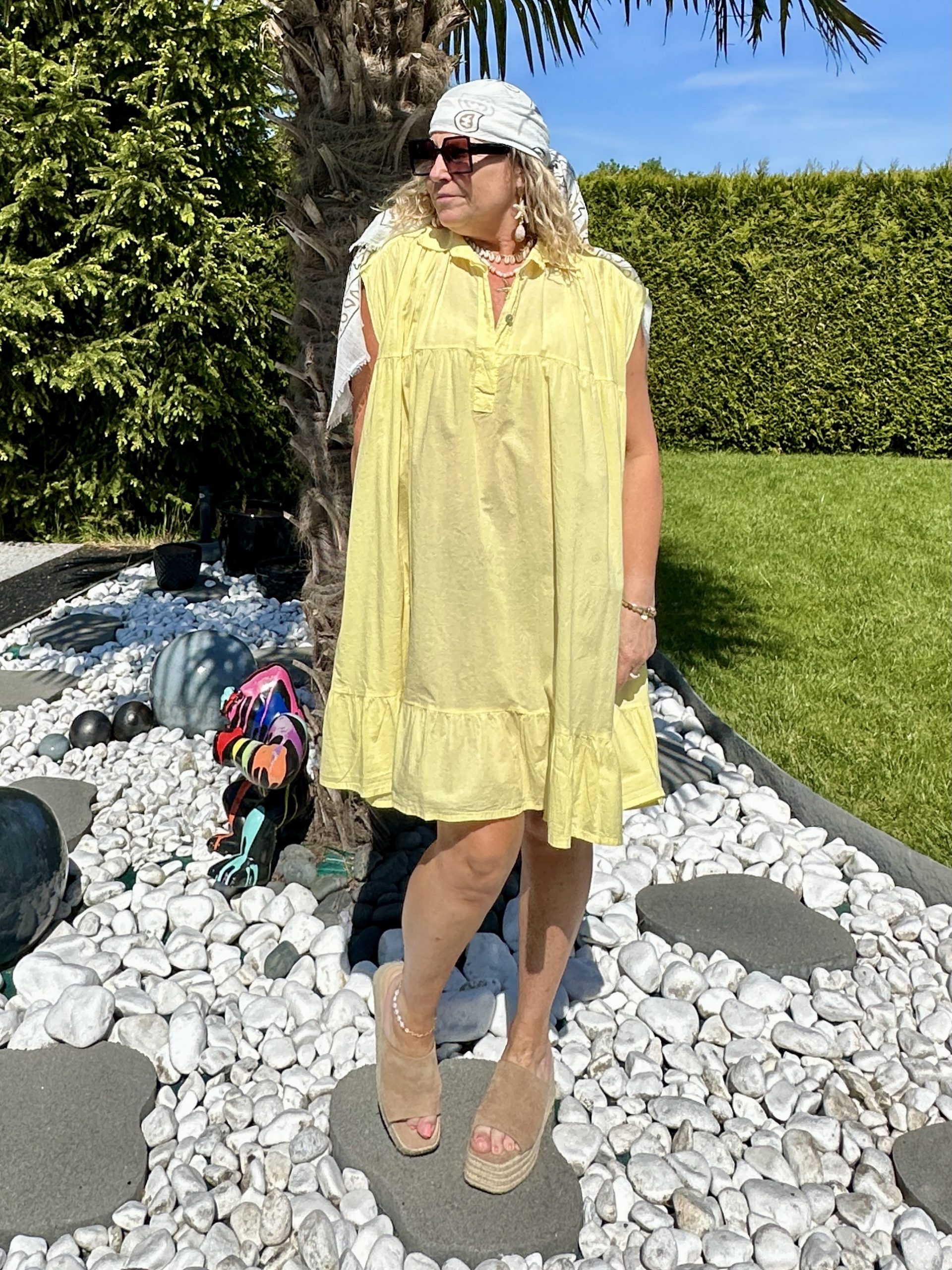 Robe Elly jaune – Image 5