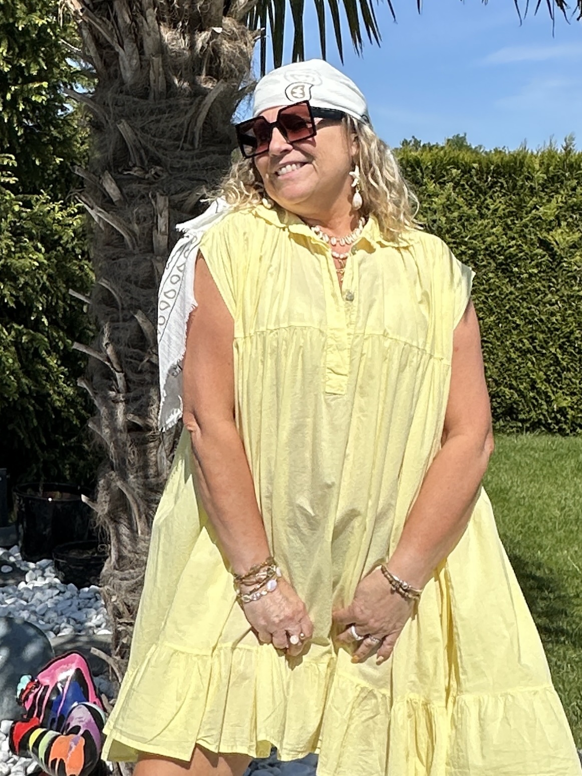 Robe Elly jaune – Image 2