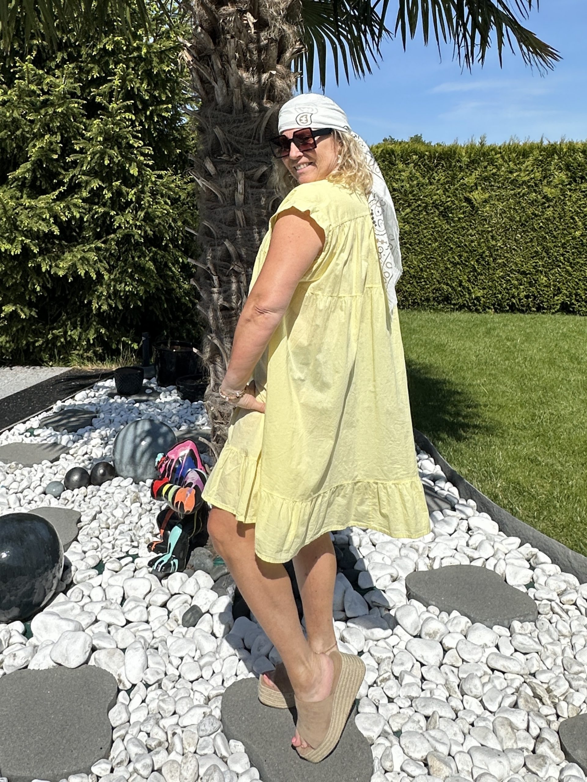 Robe Elly jaune – Image 3