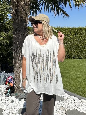 T-shirt April loose
