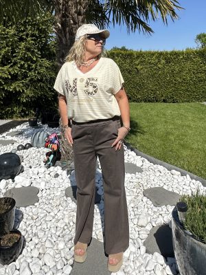 Pantalon Lindsay chocolat