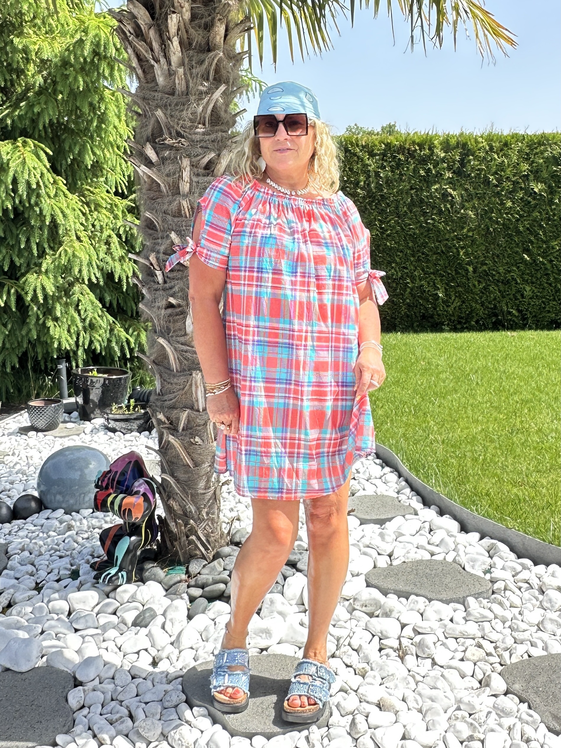 Robe Sindy carreaux – Image 6