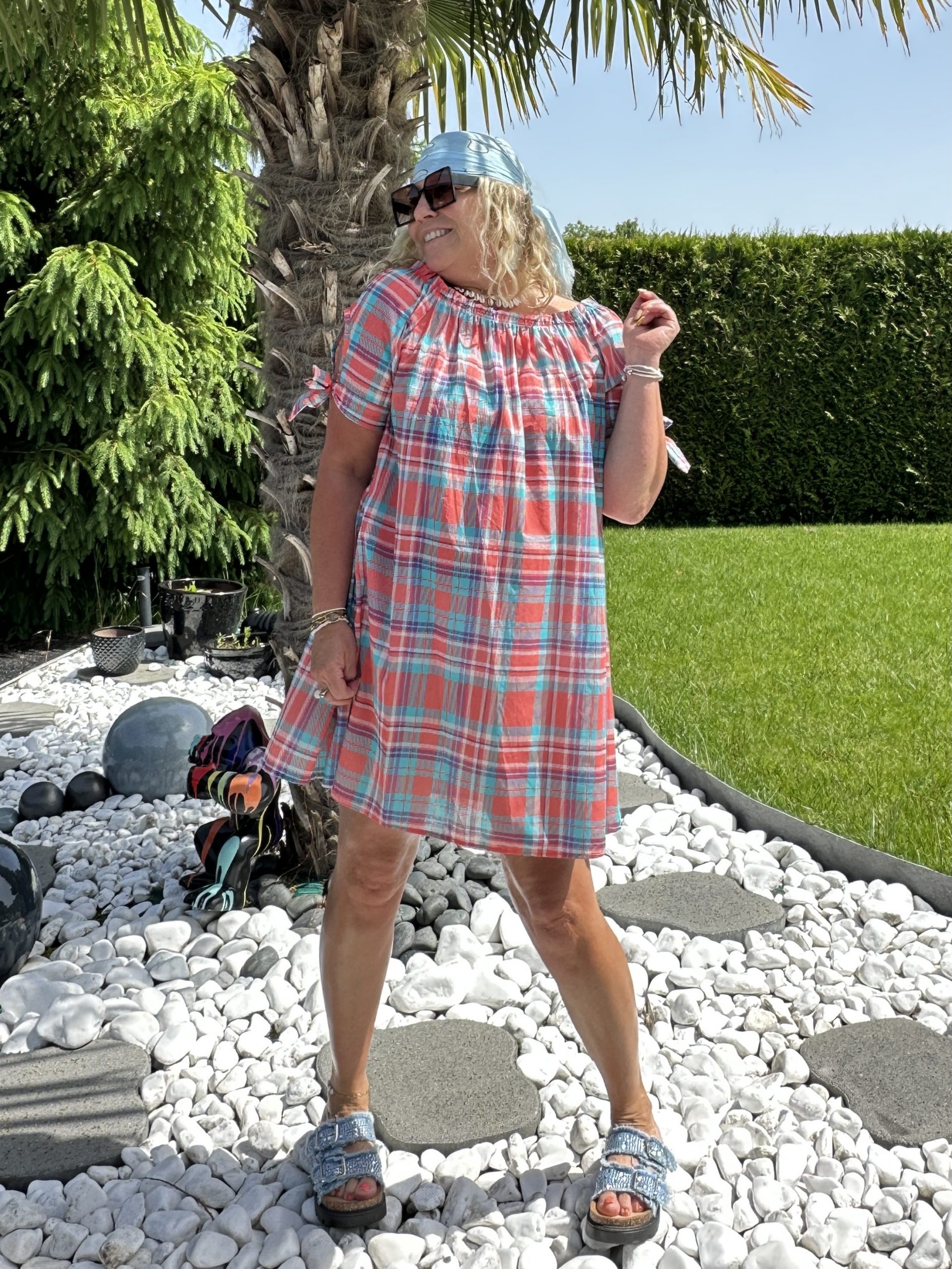 Robe Sindy carreaux – Image 7