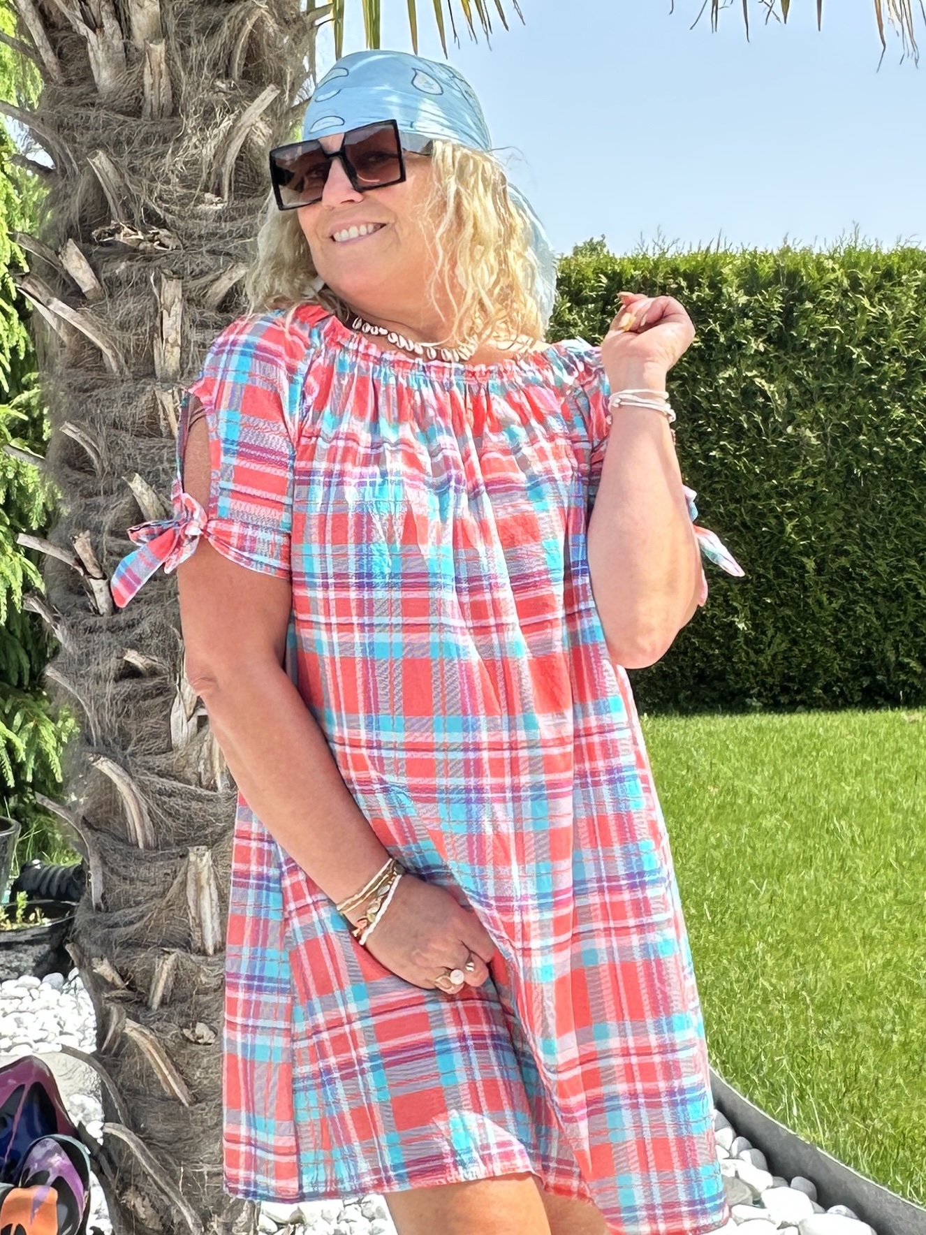 Robe Sindy carreaux