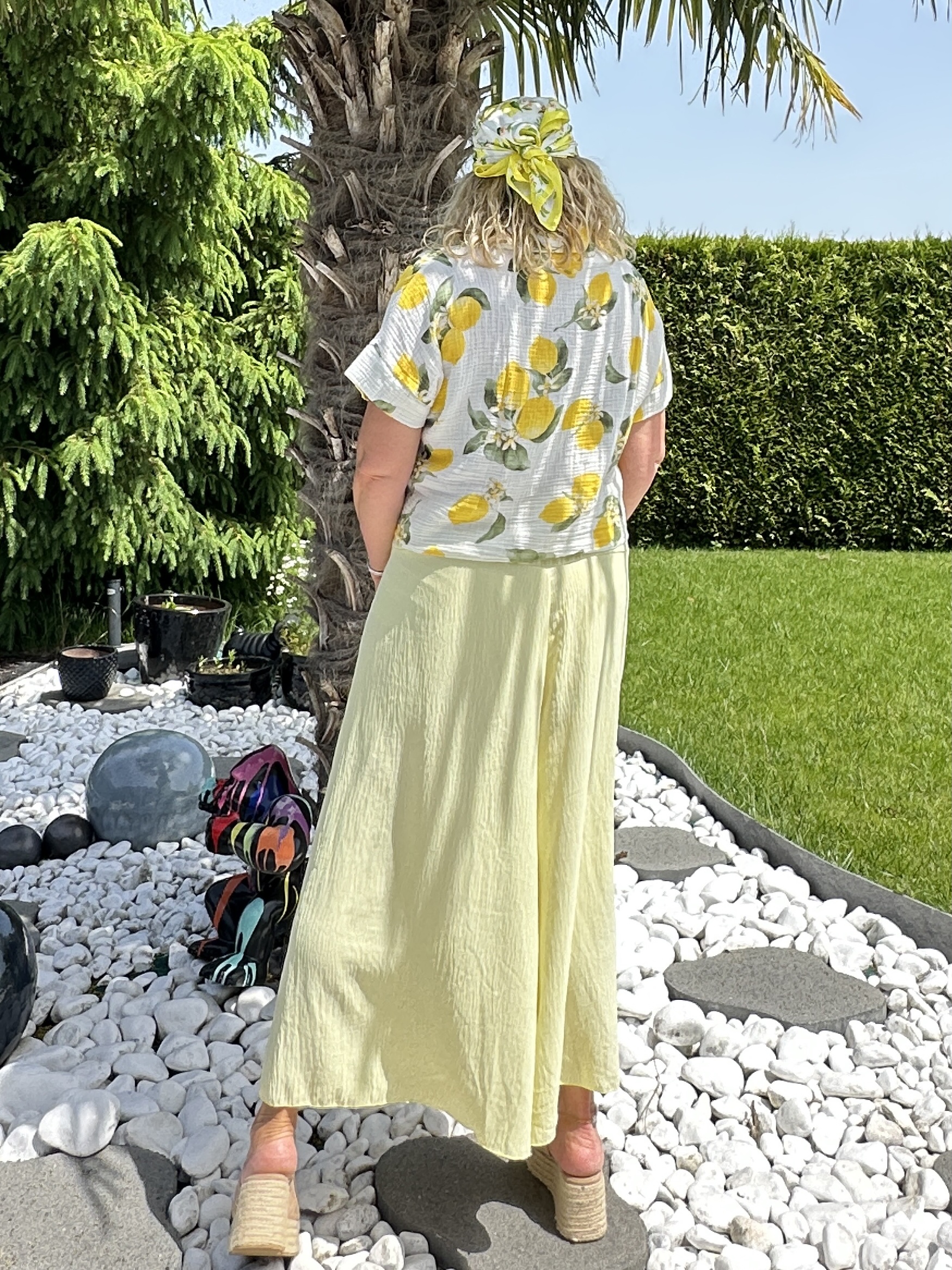 Pantalon Daisy jaune – Image 4