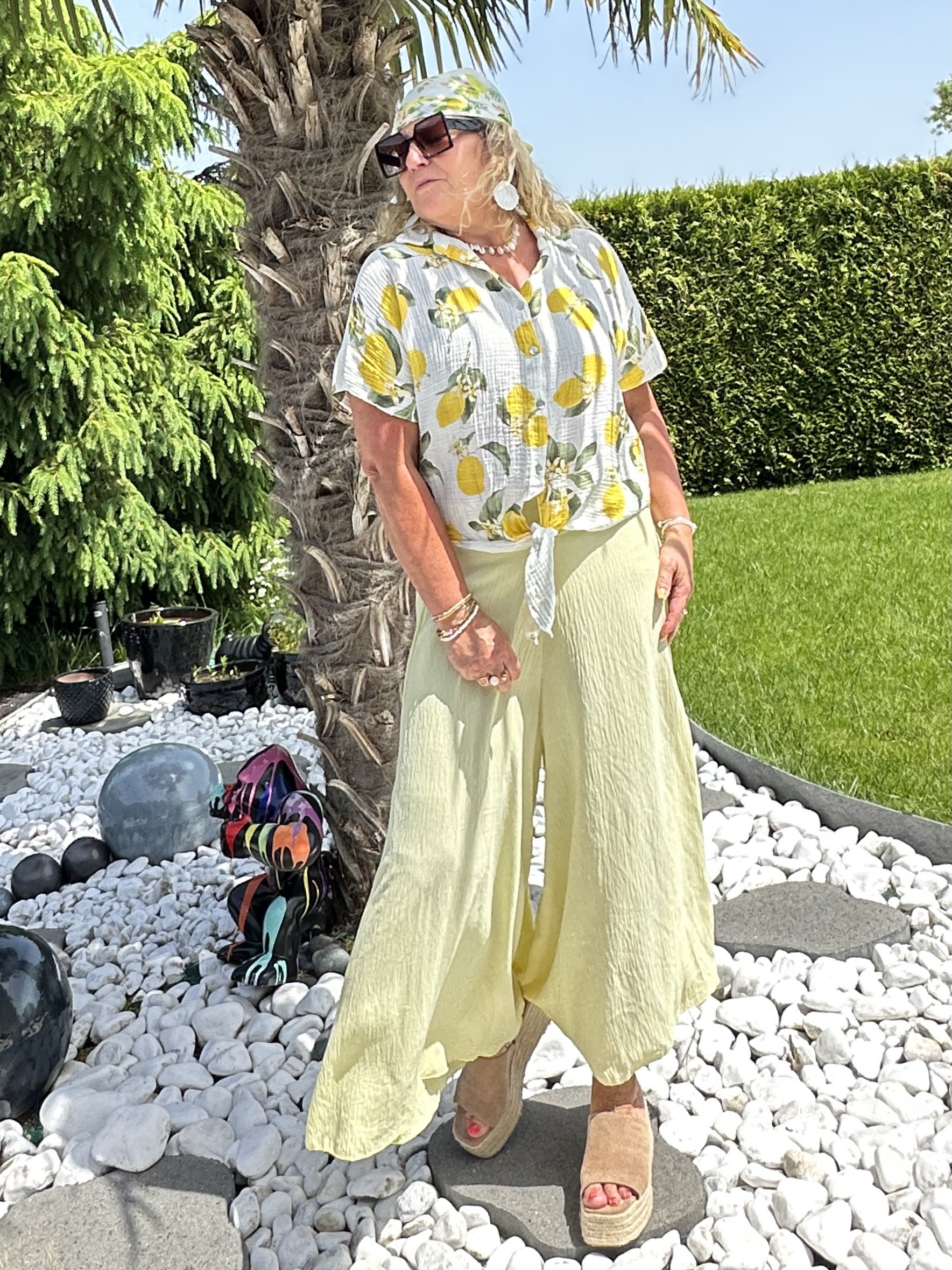 Pantalon Daisy jaune – Image 5
