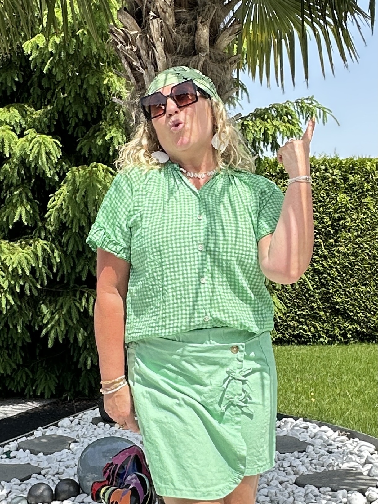 Blouse Lina vichy – Image 4
