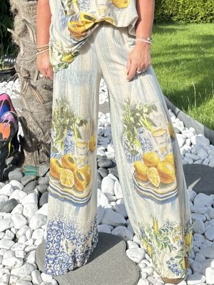 Pantalon Mia citron