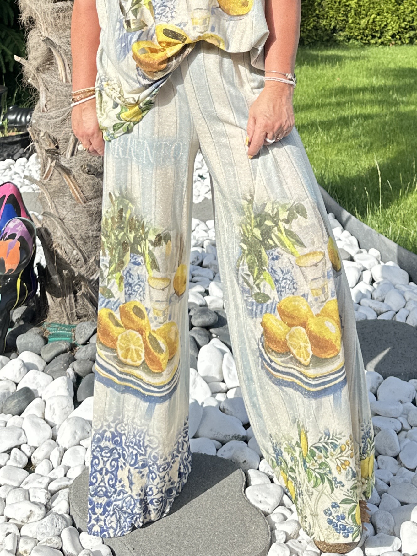 Pantalon Mia citron