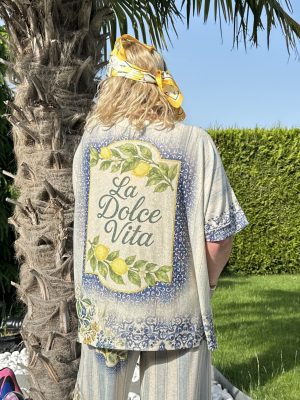 T-shirt Fiona citron