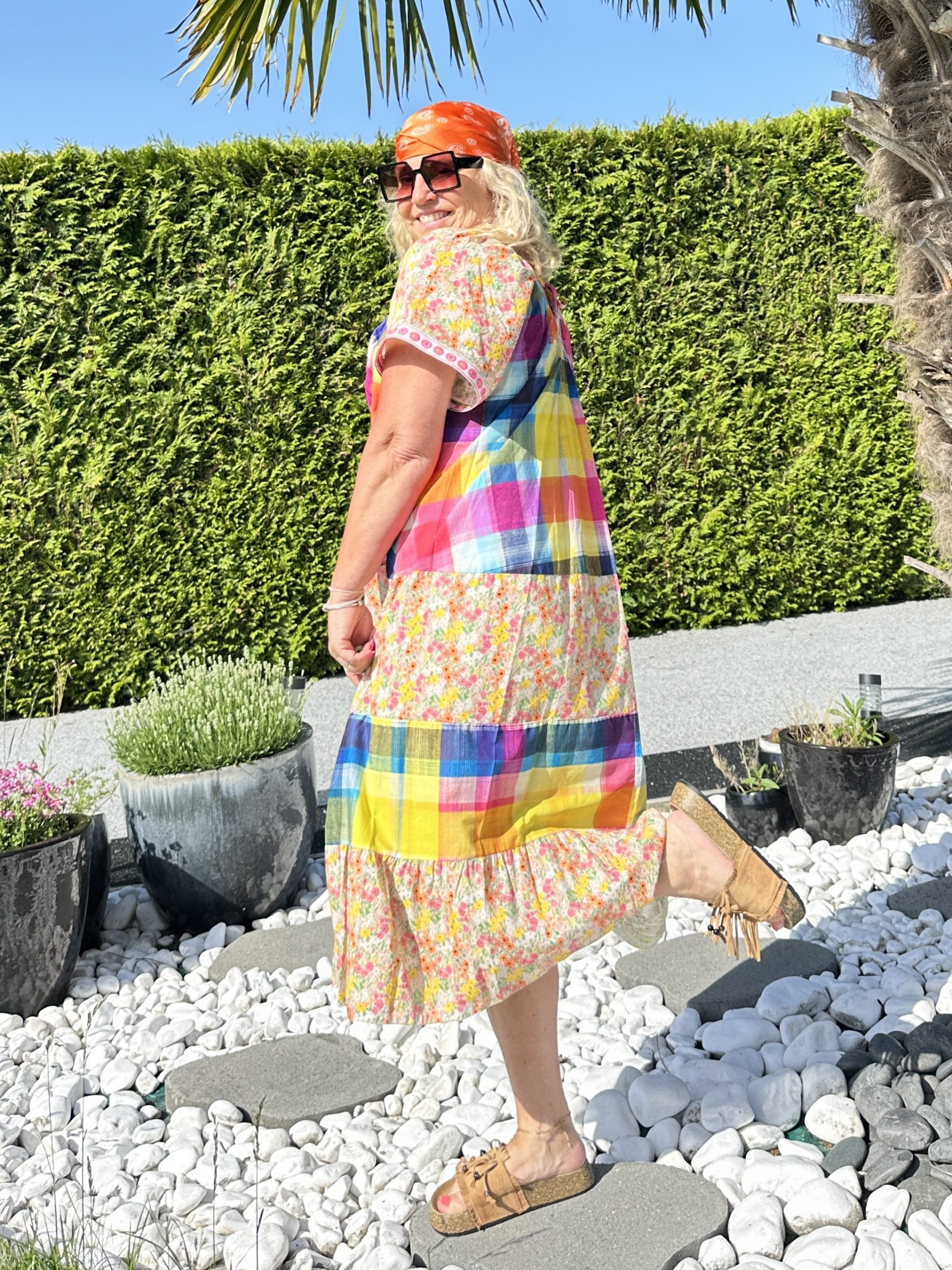 Robe louise madras – Image 7