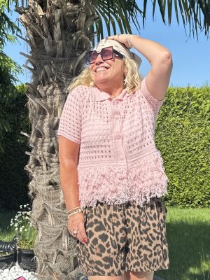 Gilet  Kira ajouré