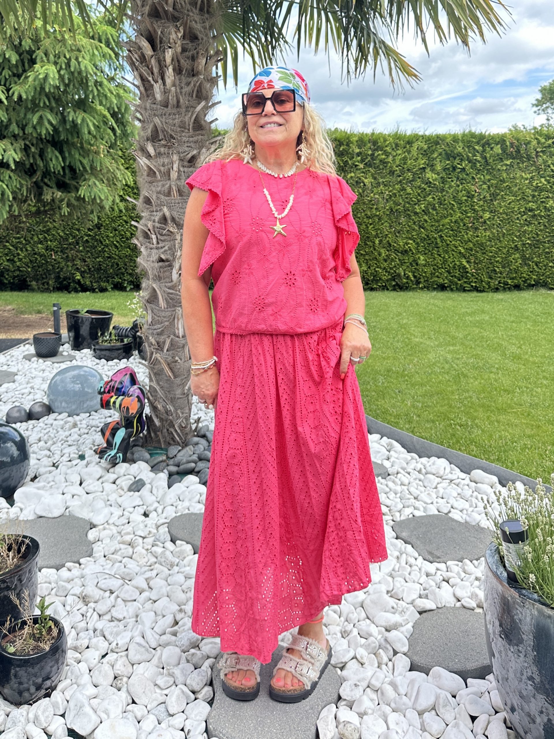 Jupe Mindy framboise – Image 7