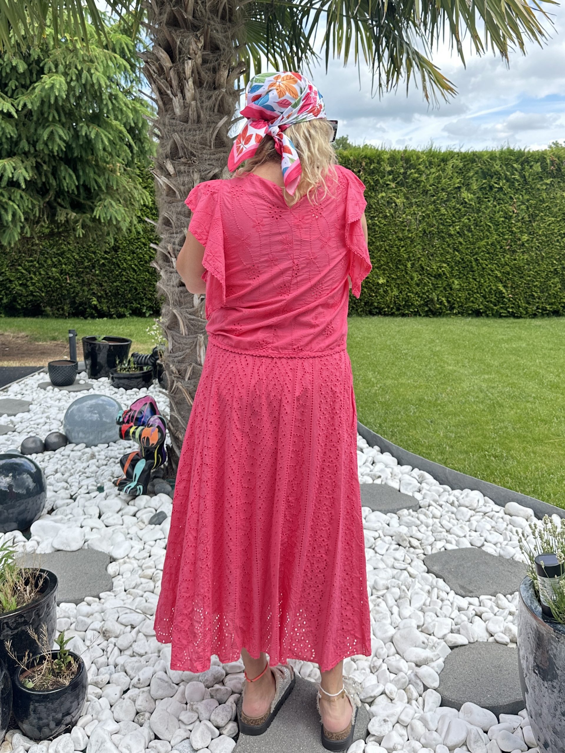 Jupe Mindy framboise – Image 5