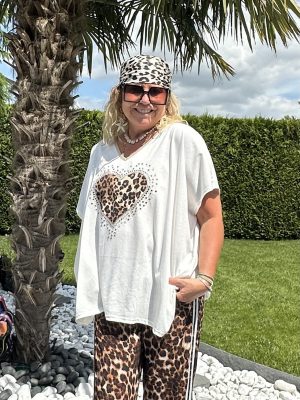 T-shirt Lorie cœur léo