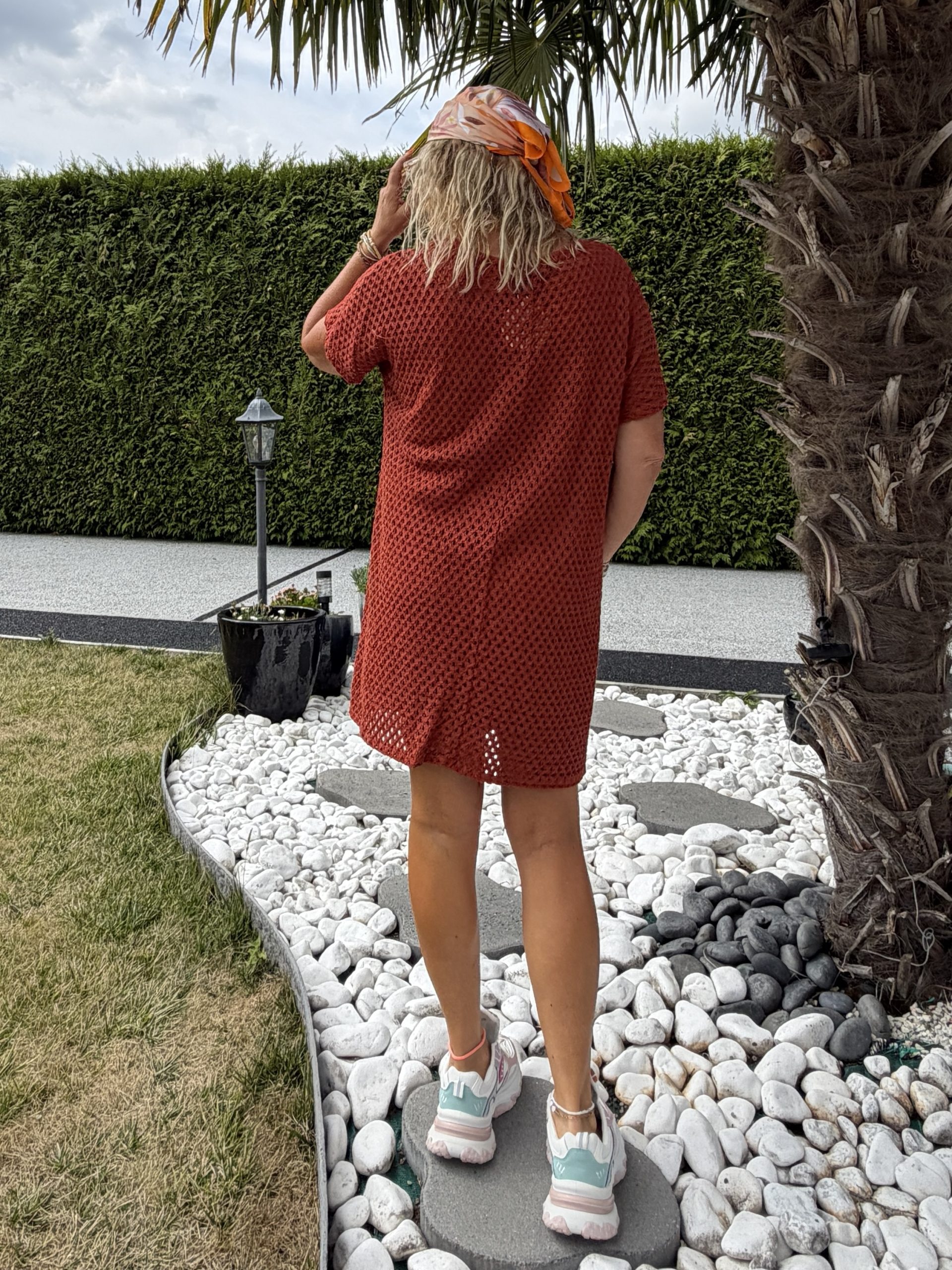 Robe Willow crochet rouille – Image 4