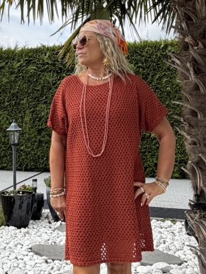 Robe Willow crochet rouille