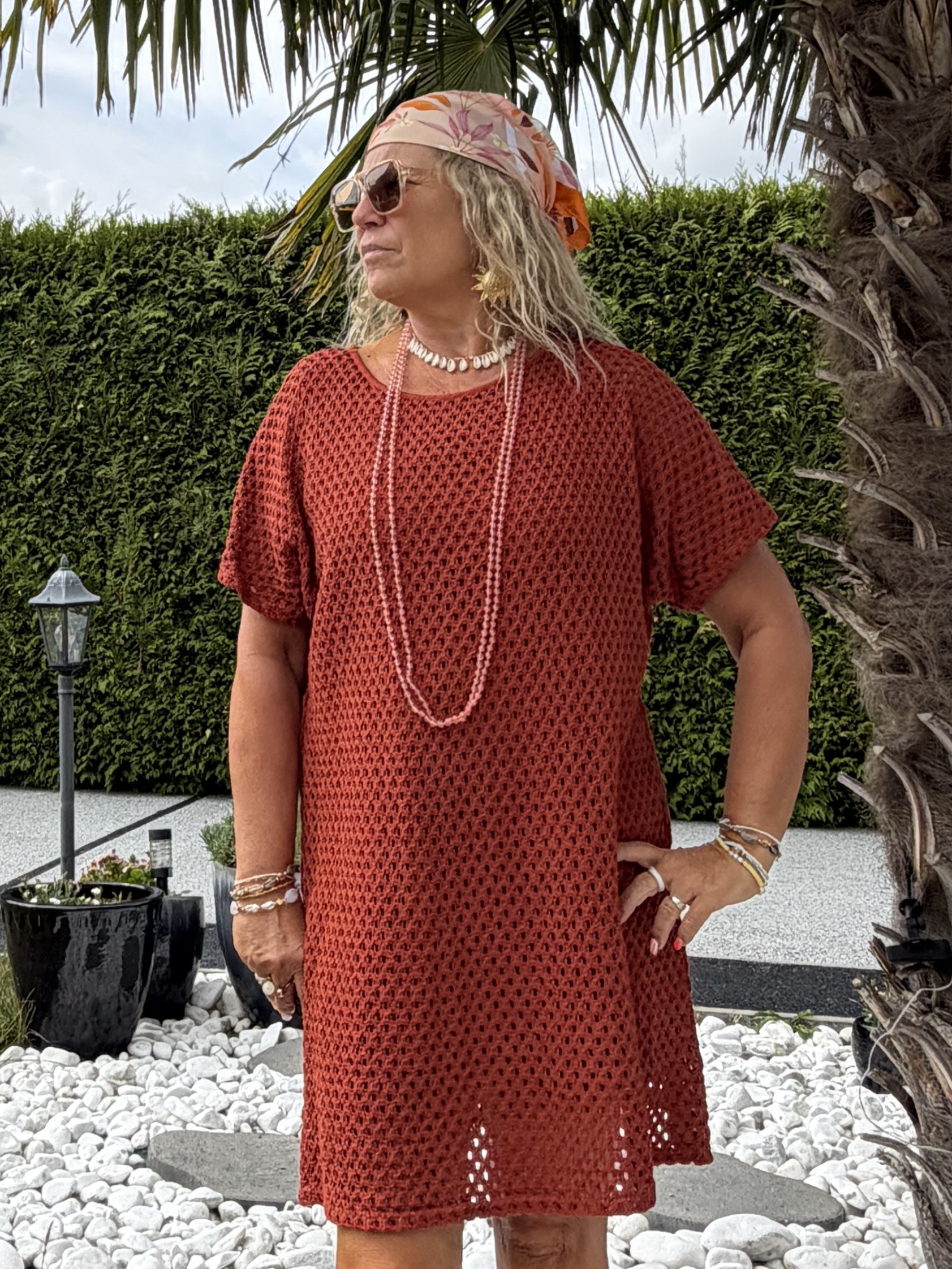 Robe Willow crochet rouille