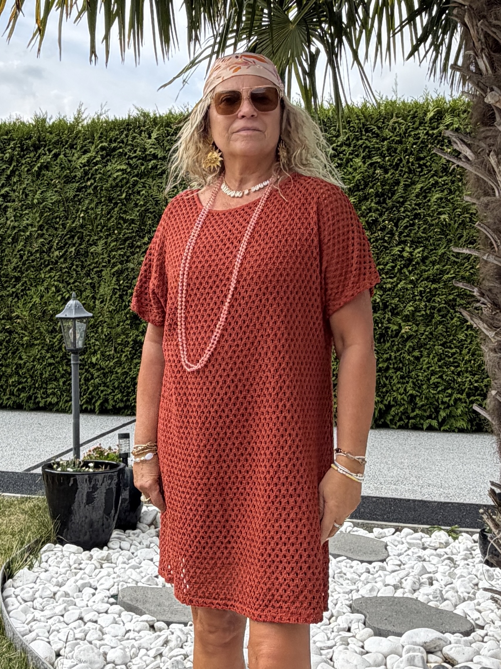 Robe Willow crochet rouille – Image 5