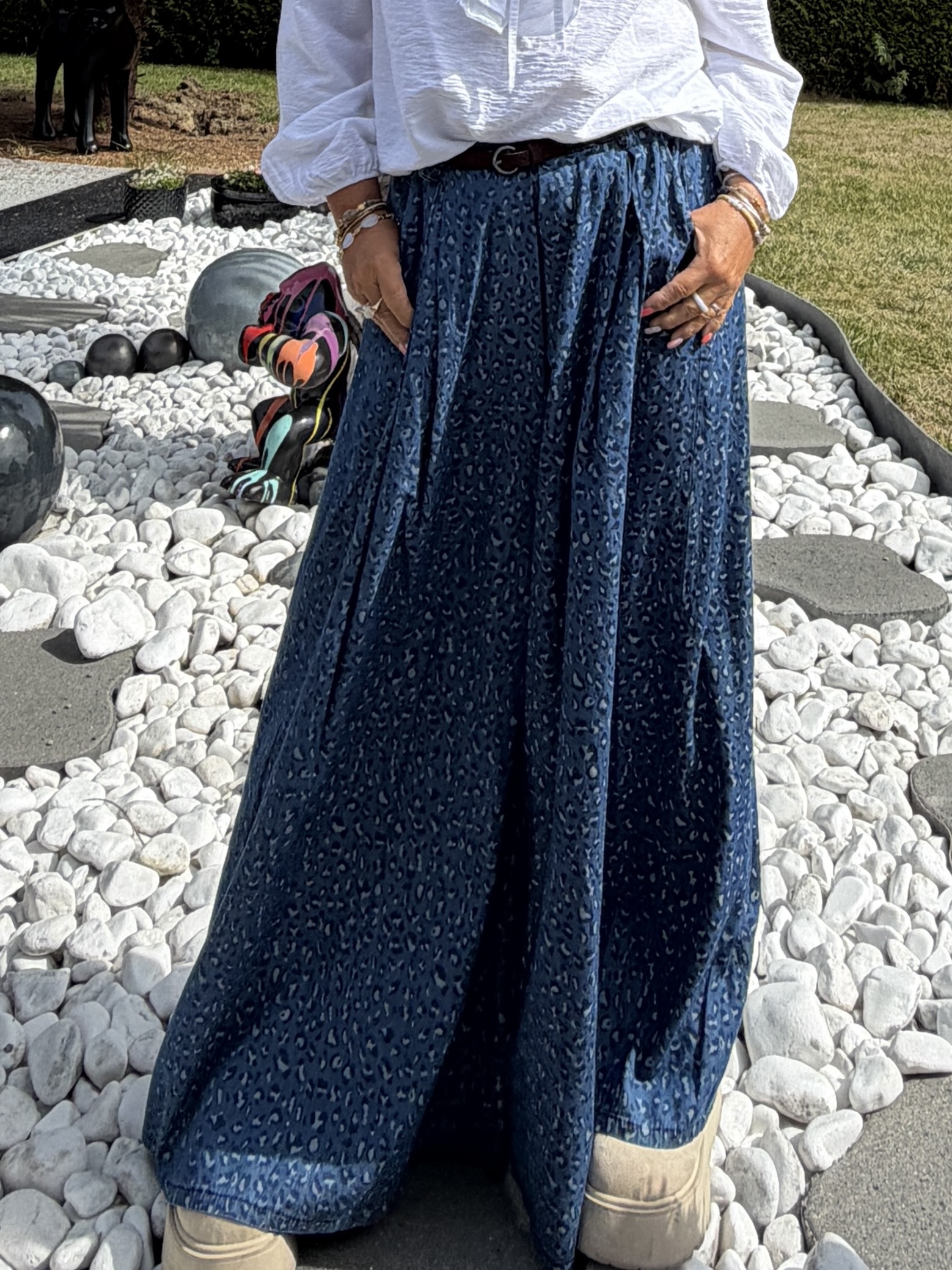 Pantalon Tressa large – Image 2