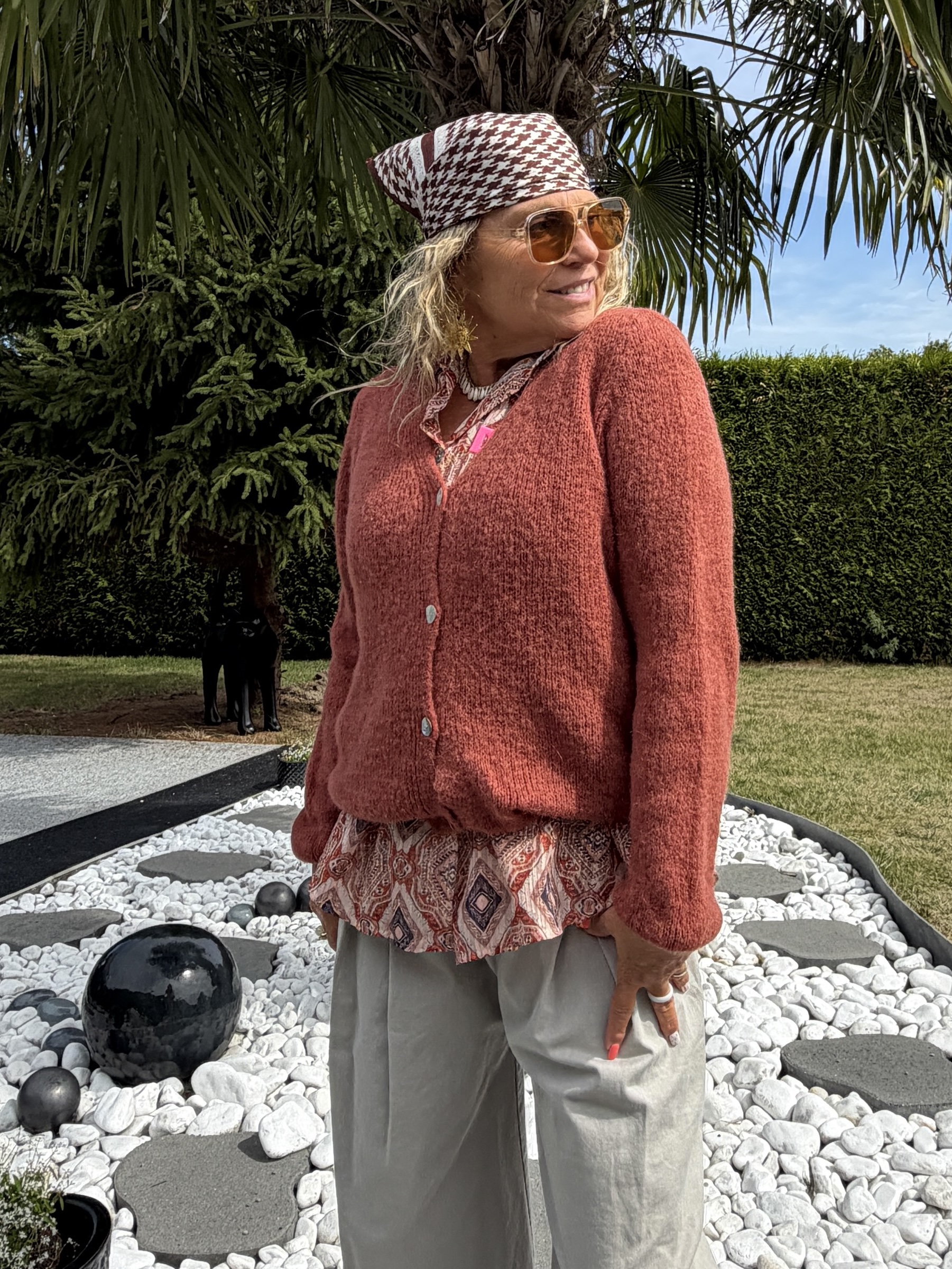 Gilet Lexie rouille – Image 3