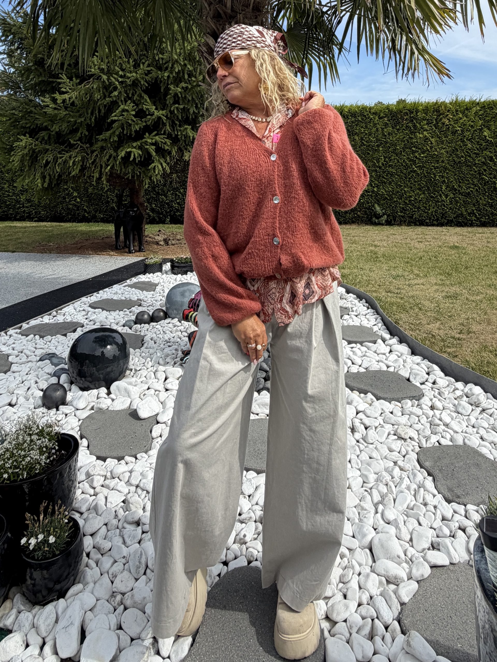 Gilet Lexie rouille – Image 5