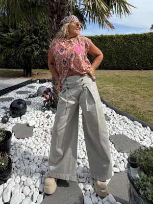Pantalon Madeleine écru