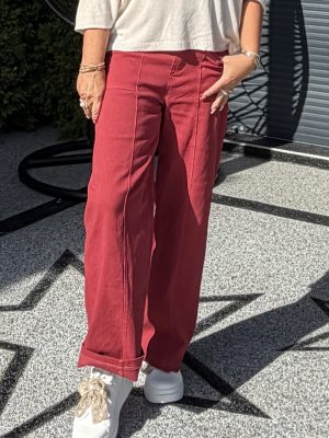 Pantalon Ruby framboise